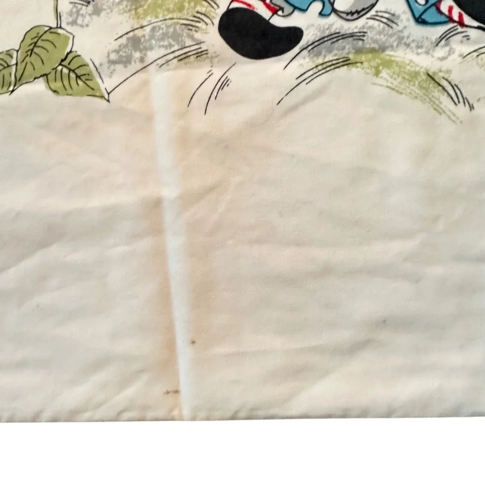 Vtg 1969 Raggedy Ann & Andy Pillowcase The Bobbs-Merrill Co Nursery Cottagecore‎